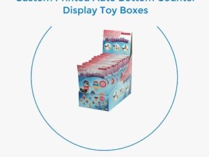 Auto Bottom Counter Display Toy Boxes