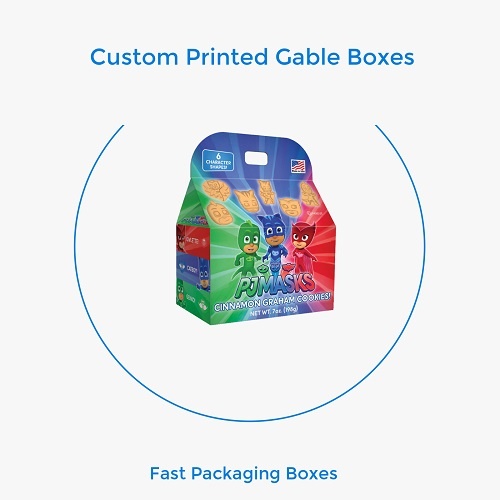 image of Custom Printed Gable Boxes