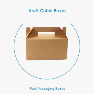 Kraft Gable Boxes