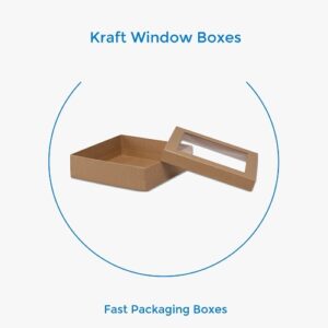 Kraft Window Boxes