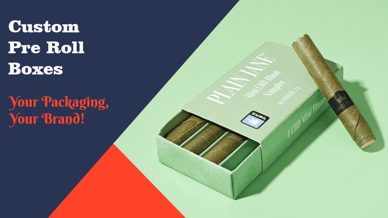 Enhance Your Brand with Custom CBD Pre Rolls Packaging Boxes: Personalized and Distinctive with Your Logo
